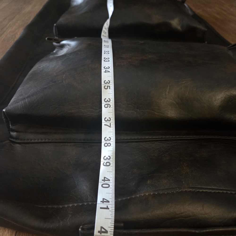 Vintage Garment Bag Abdalla of Atlanta Travel Suit Dress Storage Full Zip Hanger - Picture 14 of 16